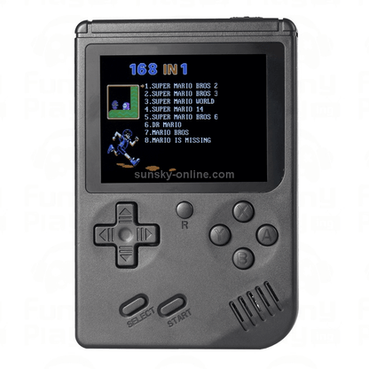 Retro fc 168 in 1 handheld game console