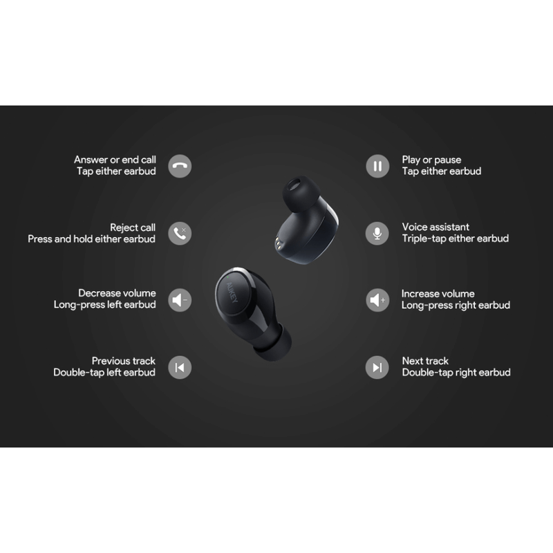 Ep t16s tws bluetooth true wireless earbuds