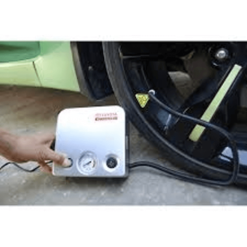 Toyota 12 volt portable electric car air compressor