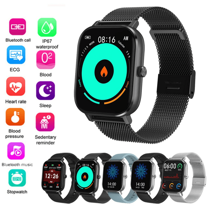 Dt35 bluetooth smart watch 1-54 inch