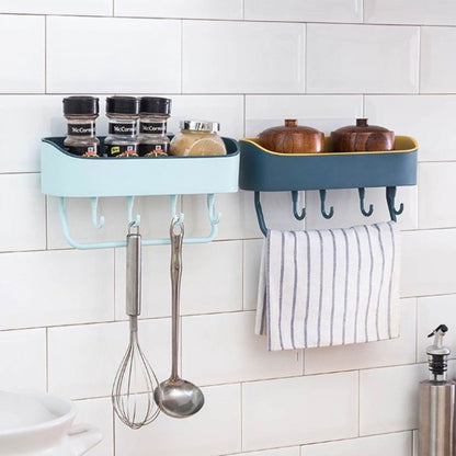 Room kitchen bathroom organizer storage rack wall holder