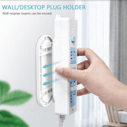 Wall mounted holder for power extension board