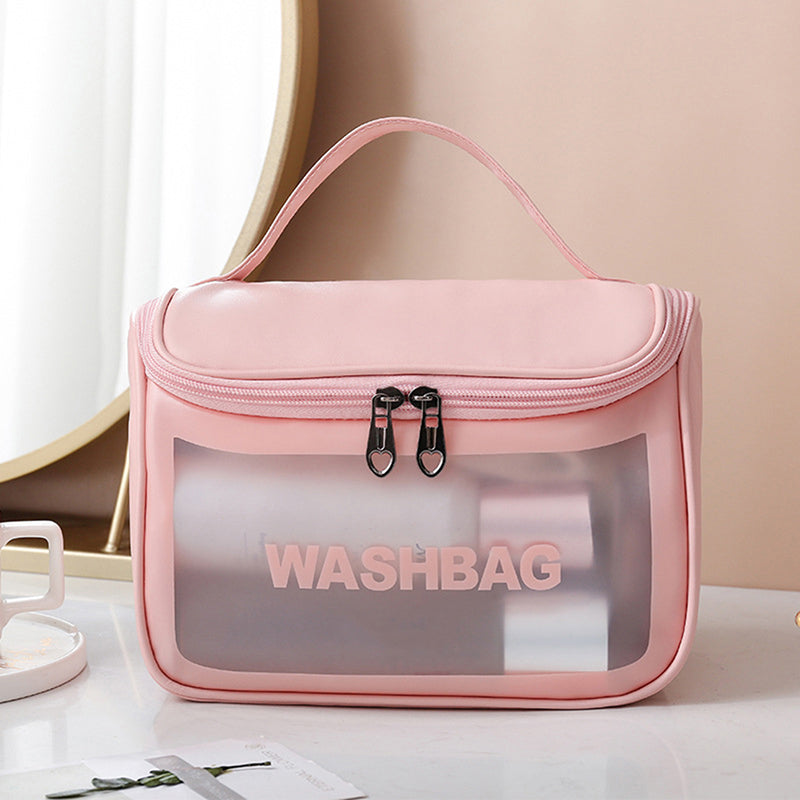 Water proof travel cosmetic washbag organizer