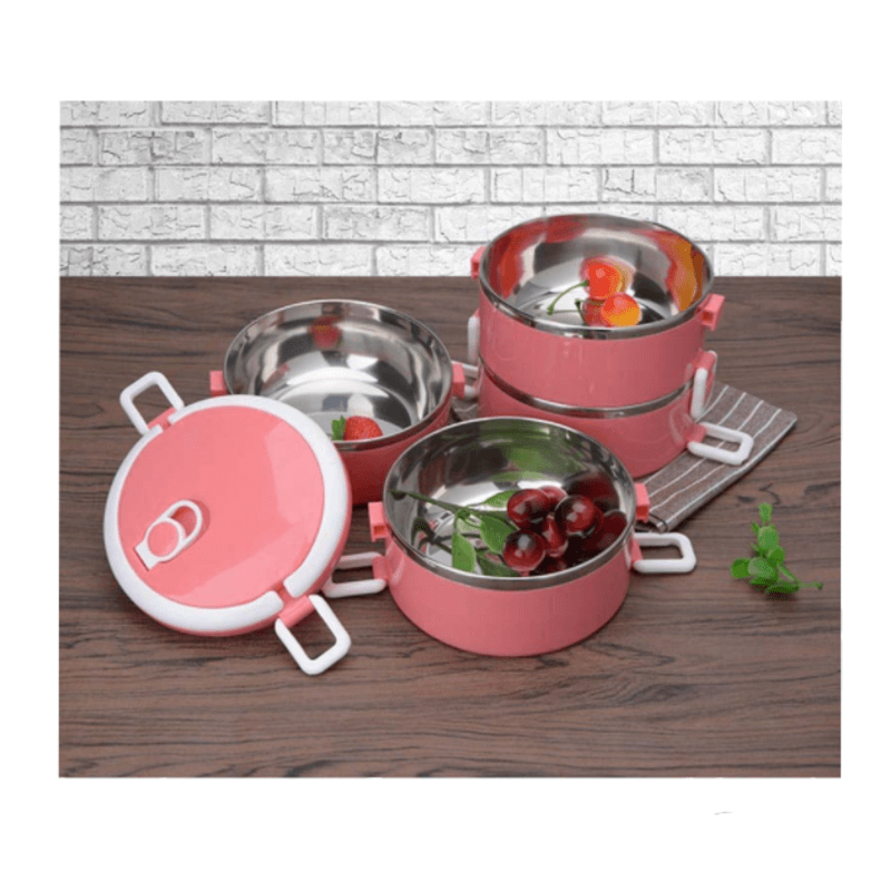 4 layer stainless steel bento lunch box