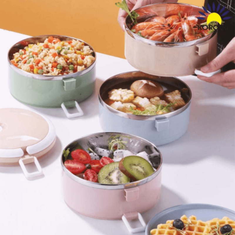 4 layer stainless steel bento lunch box