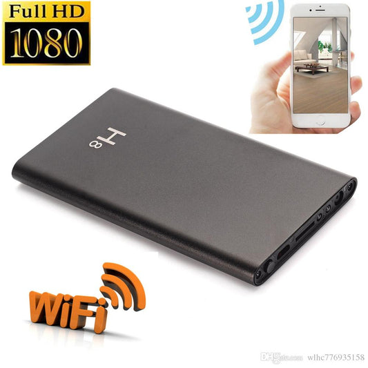 H8 hd 1080p night vision hidden wifi power bank camera