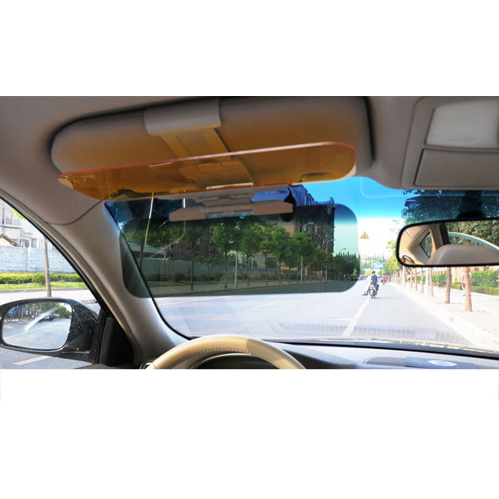 2 in 1 car anti-glare mirror sun visor mirror day and night