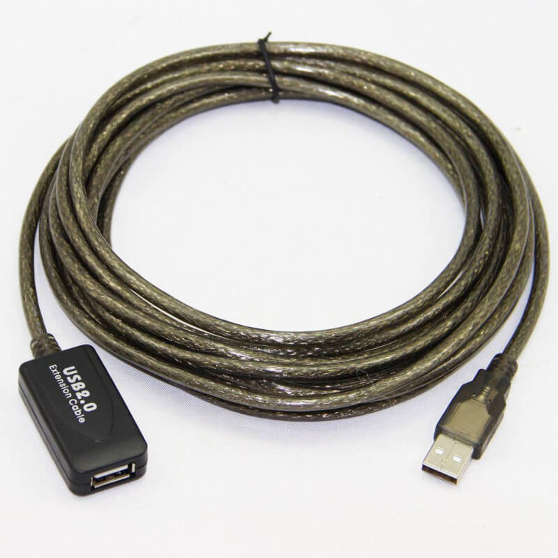 Usb extensoin male to female 2.0 5m with ic