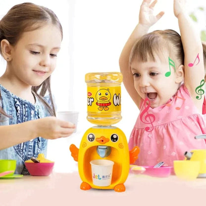 Battery operated water duck dispenser with light sounds.