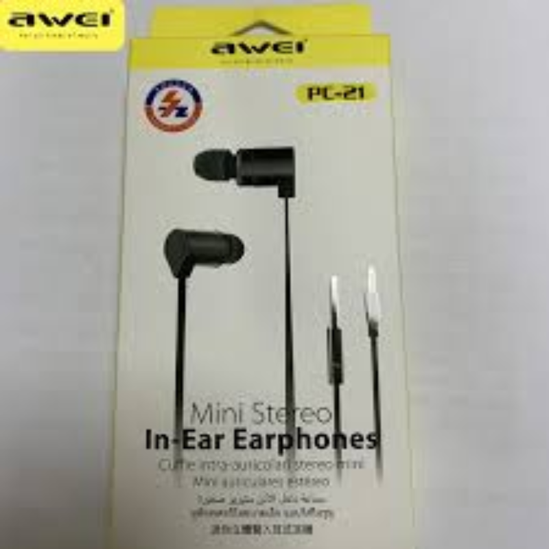 Awei es-11i 96db with mic earphones