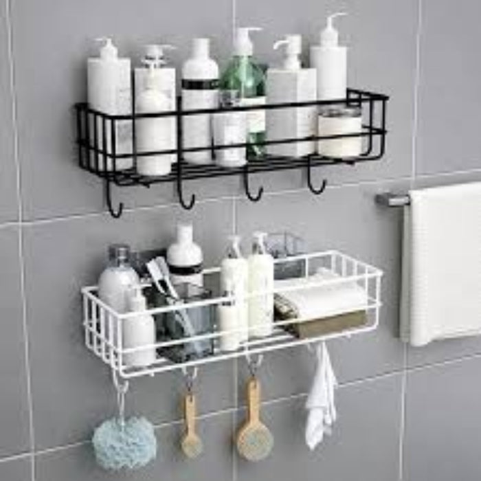 Room kitchen bathroom organizer storage rack wall holder