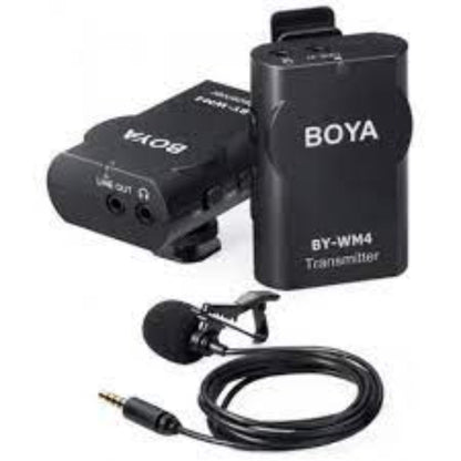 Boya by-wm4 wireless microphone system