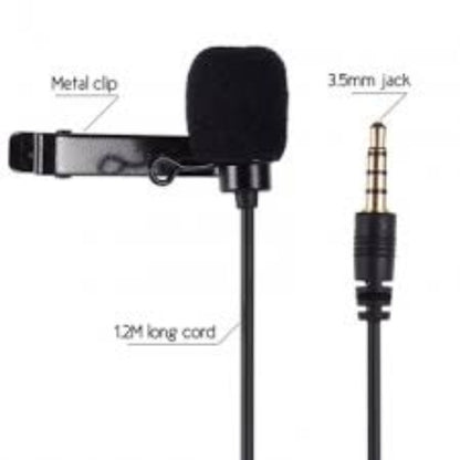 Nobbigi nb-010 we-media clip on mic lav 3.5mm aux jack