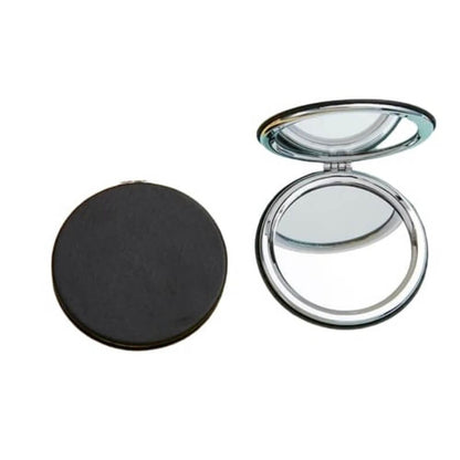 Mini pu makeup mirror magnify