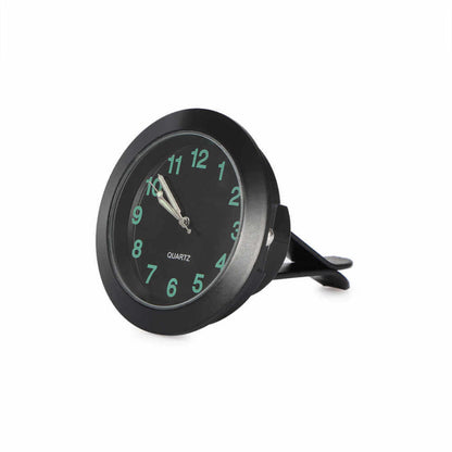 Auto gauge clock with clip car styling