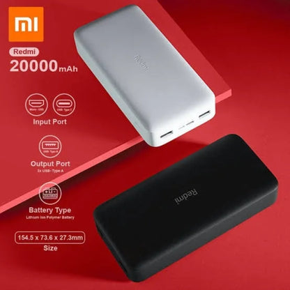 Mi power bank 3 20000mah fast charging