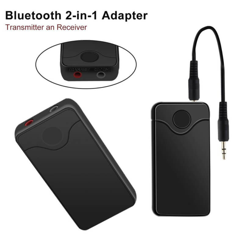 Wireless 2-in-1 b6 audio receiver and transmitter