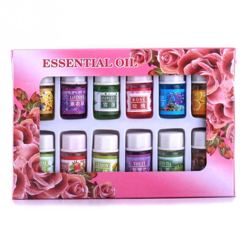 12 bottles per set 3ml natural aroma fragrance oil