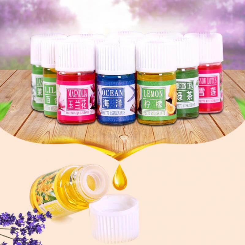 12 bottles per set 3ml natural aroma fragrance oil