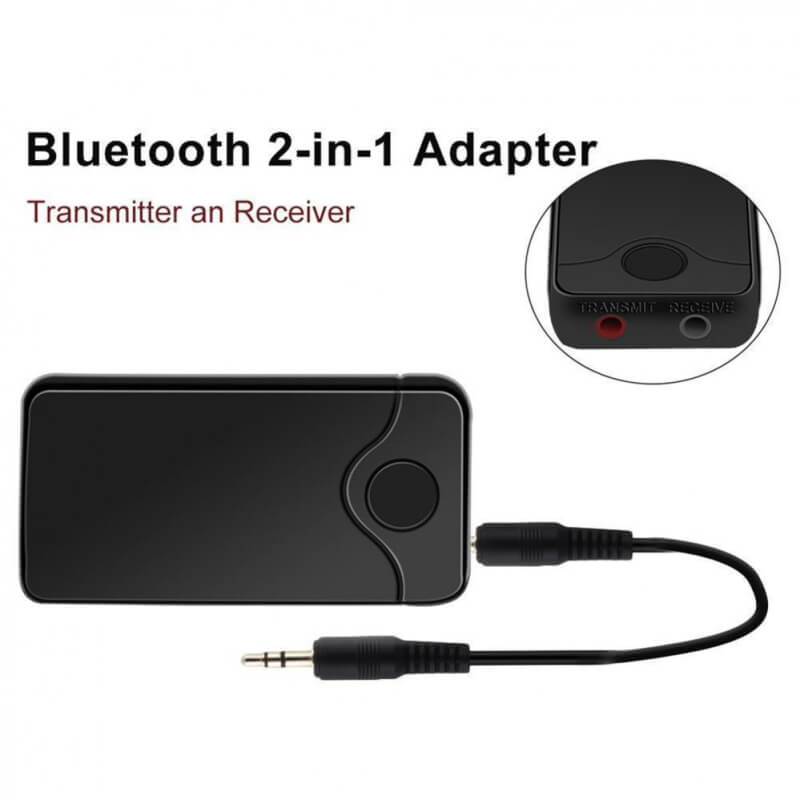 Wireless 2-in-1 b6 audio receiver and transmitter