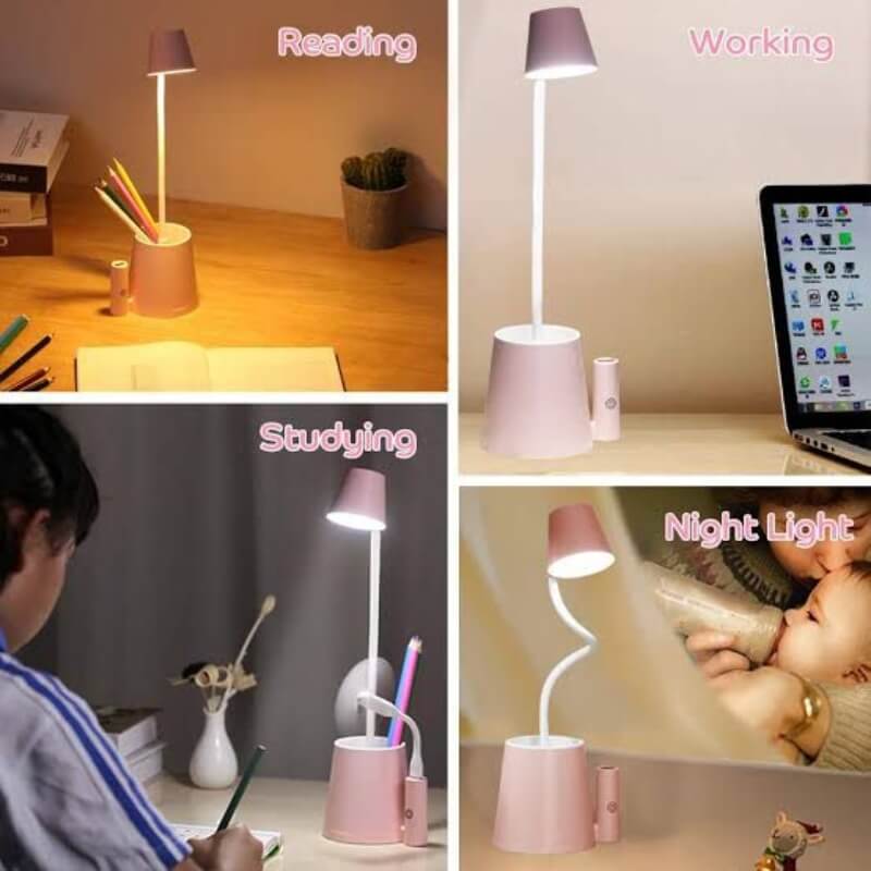 Small usb rechargeable desk lamp for kids