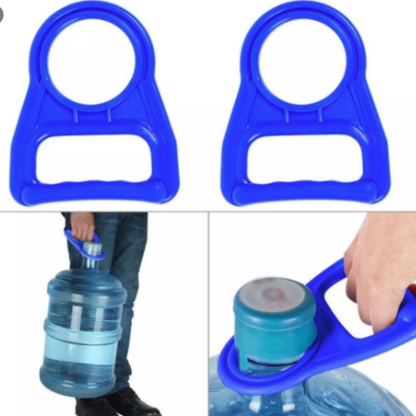 Drinking water bottle handle _ blue (2 pack) 