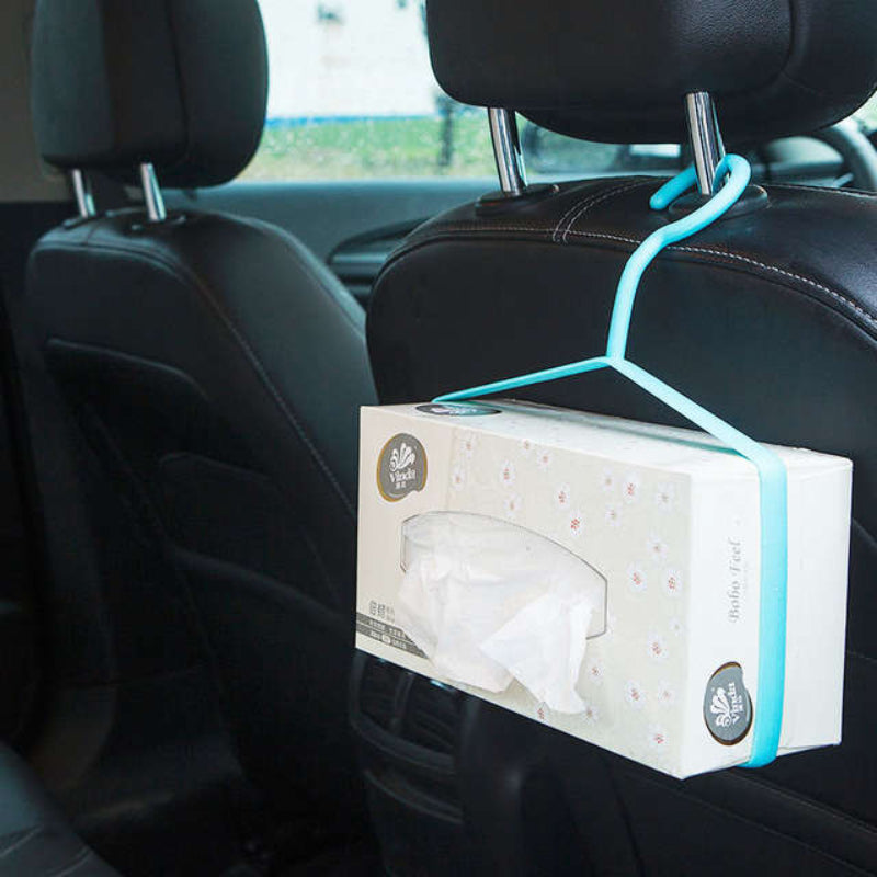 Soft paper hanger holder- multipourpose for car and bathroom