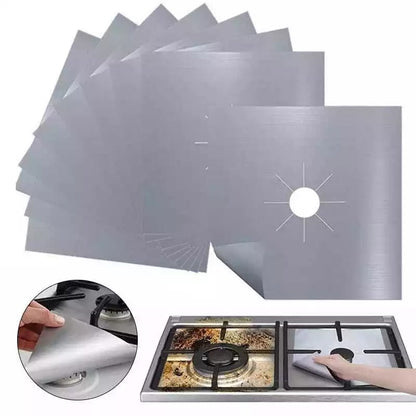 Stove shield paper 4 pcs