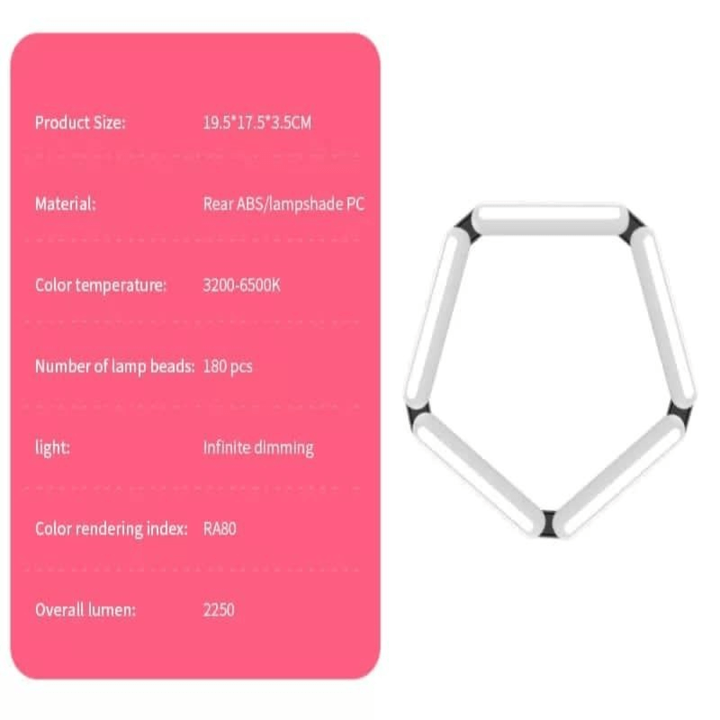 V85 foldable 3 modes beauty fill light