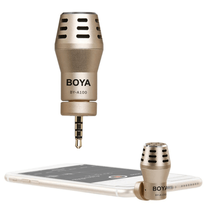 Boya omni directional  audio recorder microphone - by-a100