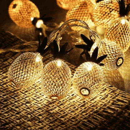 Led pineapple string fairy lights