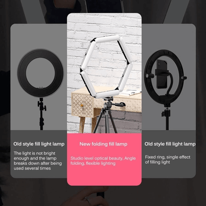 V85 foldable 3 modes beauty fill light