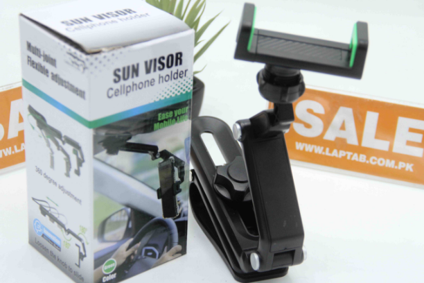 Universal sun visor car phone holder