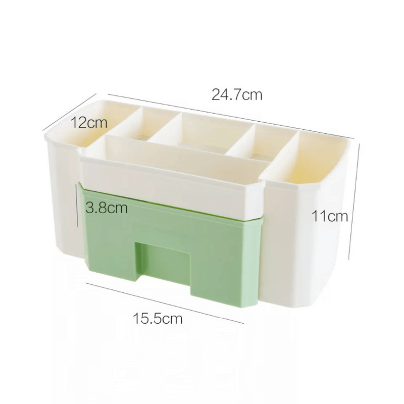 Cosmetic organizer with drawers