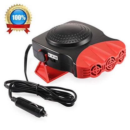 150w portable car heater 2 in 1 defroster defogger