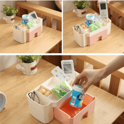 Cosmetic organizer with drawers