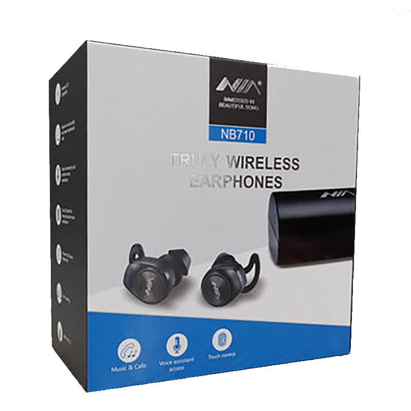 Nia nb710 tws blutooth earbuds with touch sensor