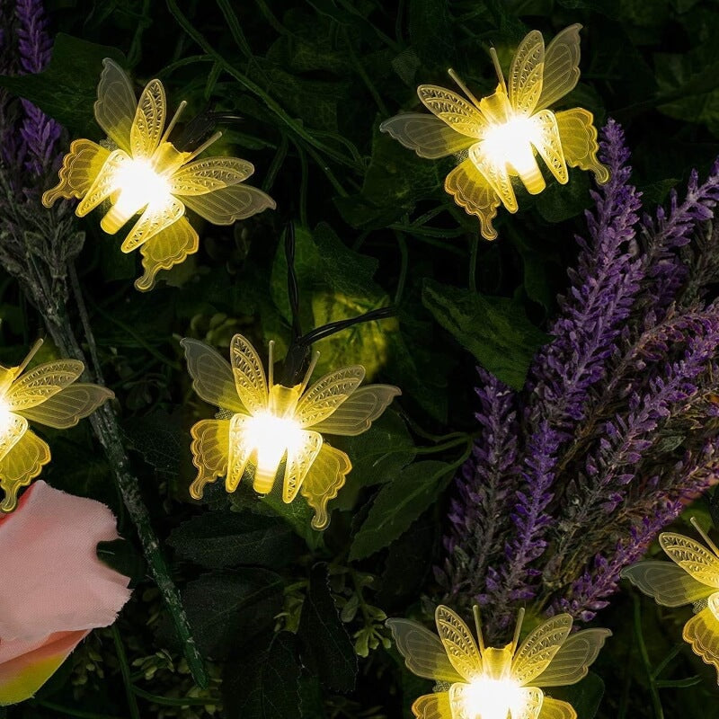 10 led butterfly fairy lights